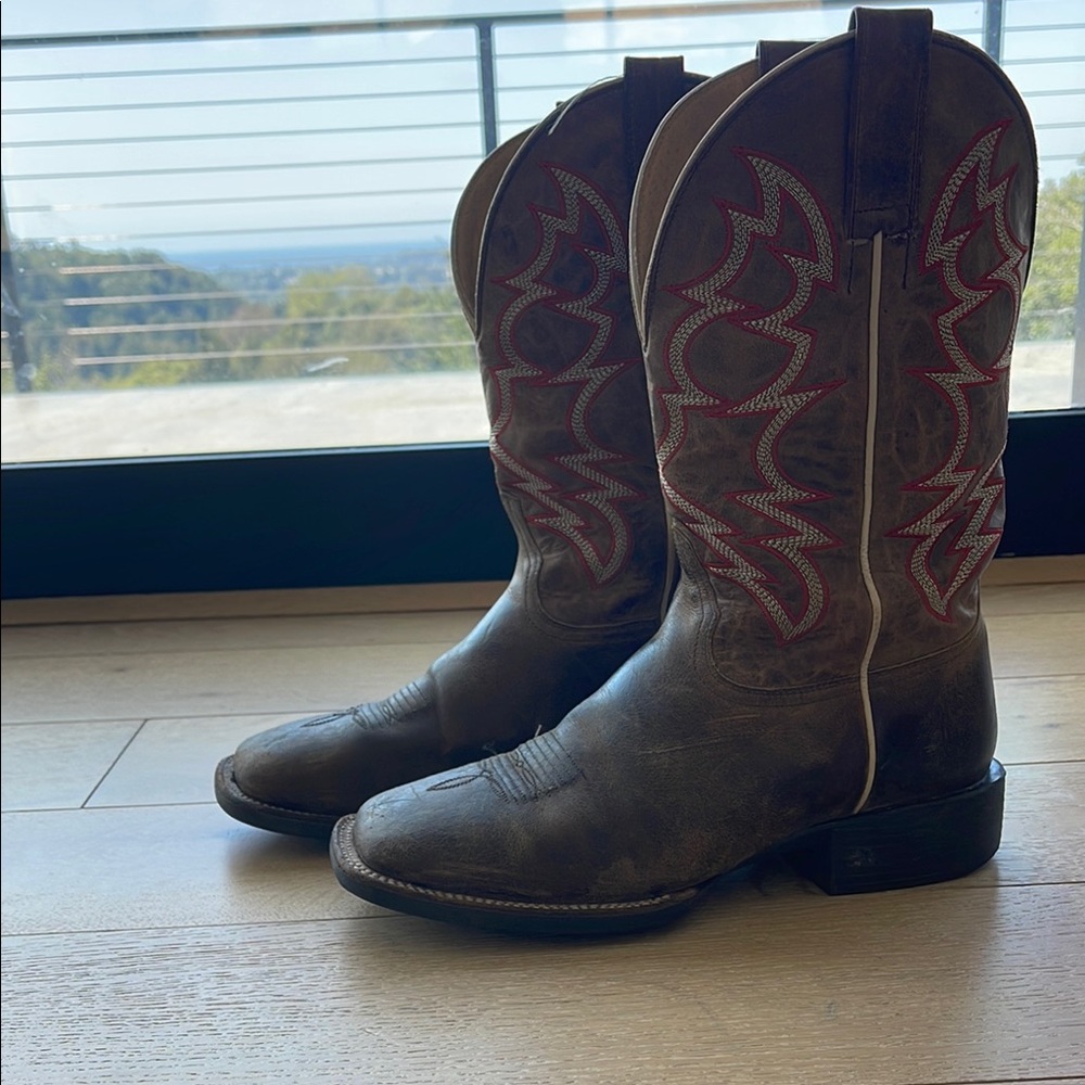 Brown Western Cowboy Boots
